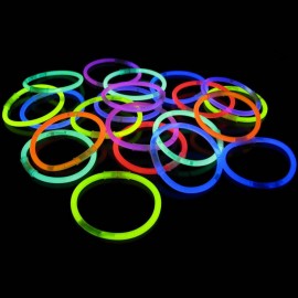 Glow in the Dark Armbandjes Eenkleurig (100 stuks)