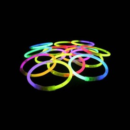 Glow in the dark Armbandjes Tweekleurig (100 stuks)