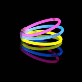 Glow in the Dark Armbandjes Triple (33 stuks)