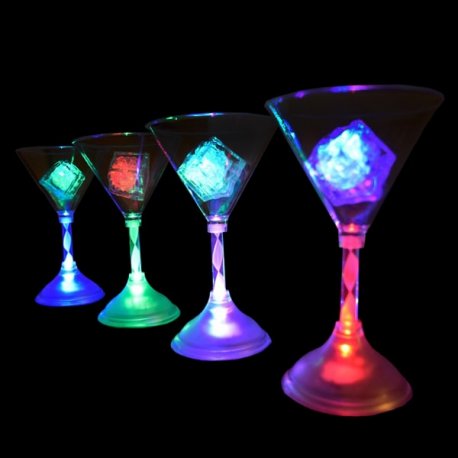 Led Martini Glas
