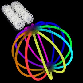 Lichtgevende Bollen Eenkleurig (8 stuks)